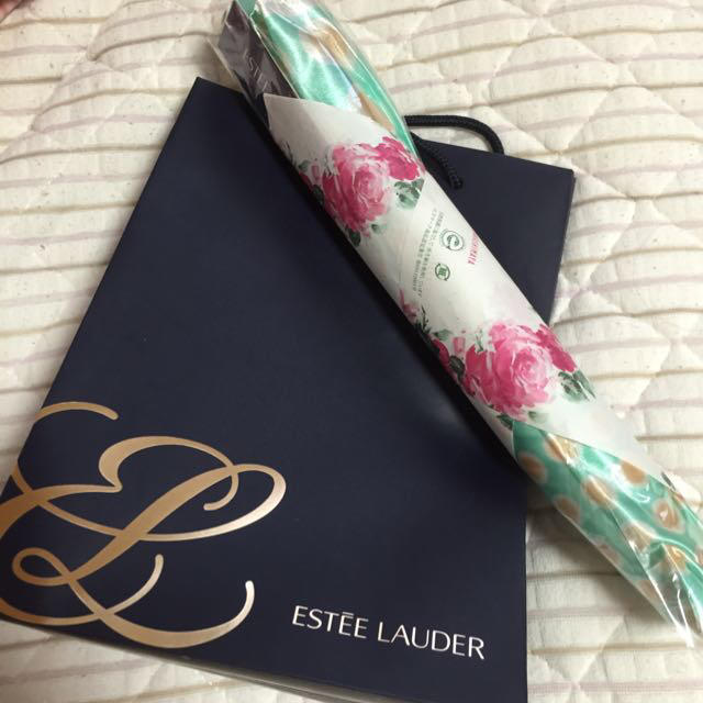 Estee Lauder(エスティローダー)のエスティローダー 傘 日傘 折畳み傘 レディースのファッション小物(傘)の商品写真