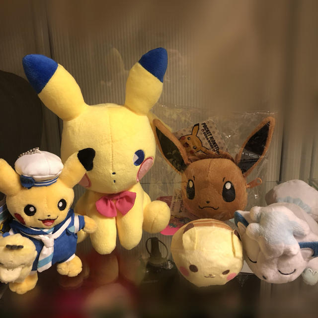 ポケモン(ポケモン)の新品 ポケモン ぬいぐるみ セット エンタメ/ホビーのおもちゃ/ぬいぐるみ(ぬいぐるみ)の商品写真