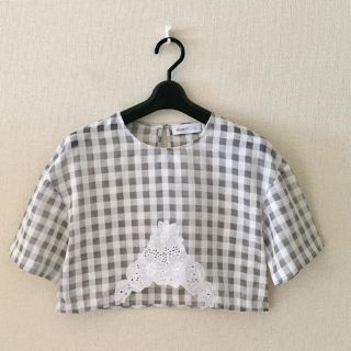 アリスマッコール(alice McCALL)のalice McCALL♡ギンガム柄プルオーバーシャツ(シャツ/ブラウス(半袖/袖なし))