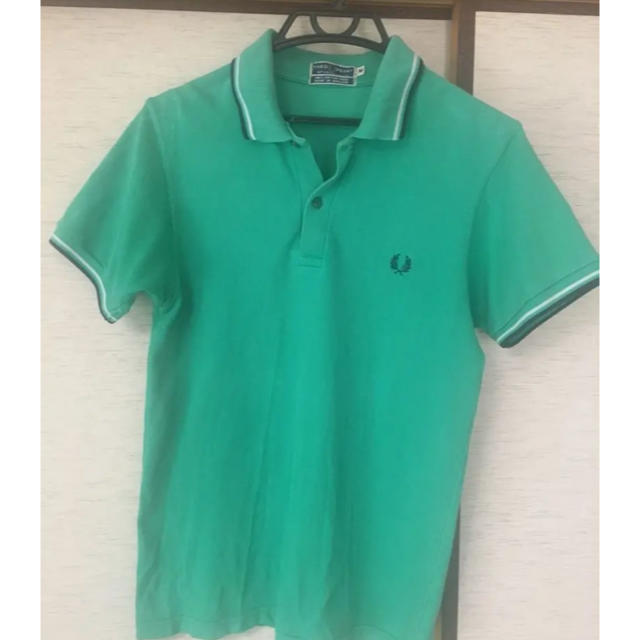 FRED PERRY(フレッドペリー)のフレッドペリー ポロシャツ グリーン メンズ メンズのトップス(ポロシャツ)の商品写真