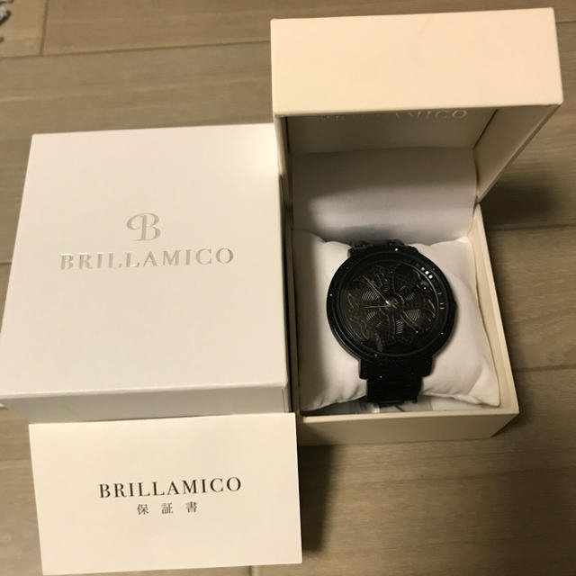 大量入荷 brillamico ブリラミコ マットブラック 腕時計(アナログ