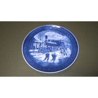 ロイヤルコペンハーゲン(ROYAL COPENHAGEN)の稀少品 ロイヤルコペンハーゲン 1993年度🎄イヤープレート 限定品(陶芸)