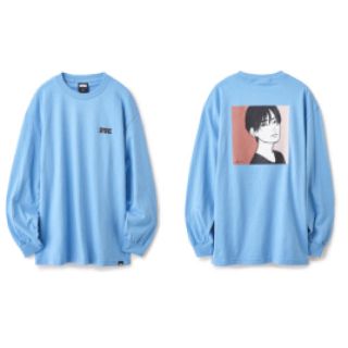 シュプリーム(Supreme)のFTC x KYNE L/S TEE CAROLINA BLUE  Sサイズ(Tシャツ/カットソー(七分/長袖))