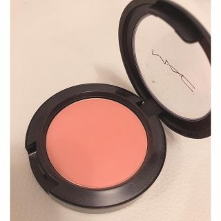 マック(MAC)のMAC チーク PEACHES 美品(チーク)