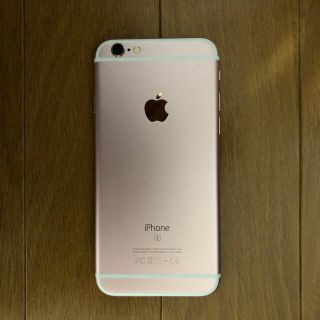 アイフォーン(iPhone)の美品 iPhone6s Rose Gold 64GB docomo(スマートフォン本体)