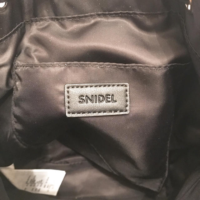 SNIDEL(スナイデル)の大人気 SNIDEL リュック レディースのバッグ(リュック/バックパック)の商品写真