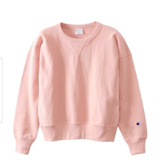 チャンピオン(Champion)の新品　flower　champion  ガゼットスウェット　ピンク(トレーナー/スウェット)