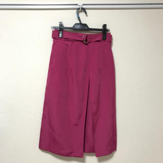 デプレ(DES PRES)のtomorrow land ピンクのスカート(ひざ丈スカート)