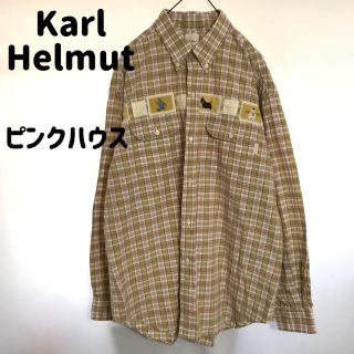 カールヘルム(Karl Helmut)のカールヘルム ピンクハウス 90s レア チェックシャツ タータン 菅田将暉(シャツ)