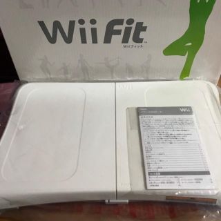 ウィー(Wii)の【中古美品】任天堂 バランスwiiボード のみ(その他)