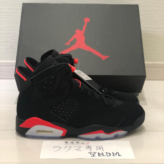 メンズ新品未使用 air jordan 6 infrared og nike air