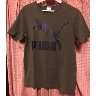 プーマ(PUMA)のPUMAカーキtシャツ🐅💚(Tシャツ/カットソー(半袖/袖なし))