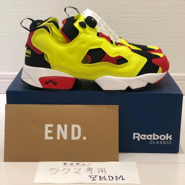 Reebok(リーボック)の新品未使用 ポンプ フューリー シトロン シリアル ナンバー フューリーロード メンズの靴/シューズ(スニーカー)の商品写真