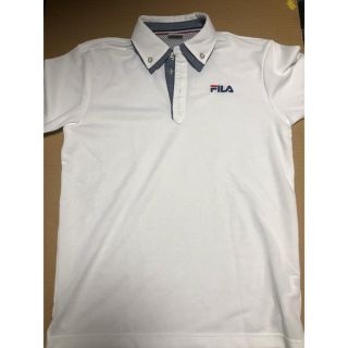 フィラ(FILA)のFILA フィラ ポロシャツ レディース S 白(ポロシャツ)