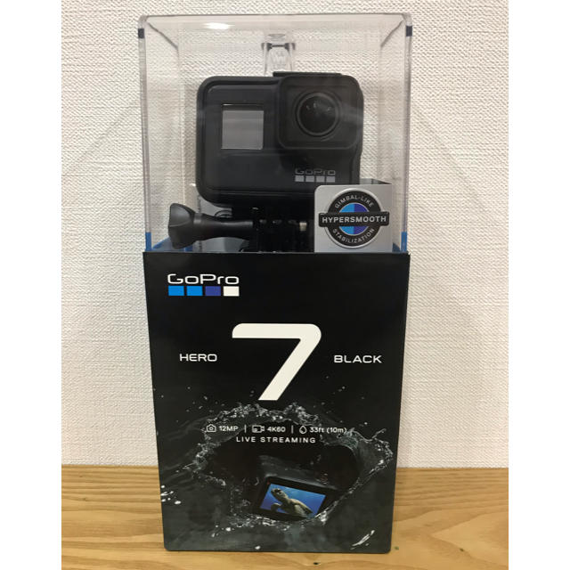 GoPro(ゴープロ)のgopro hero7 スマホ/家電/カメラのカメラ(ビデオカメラ)の商品写真