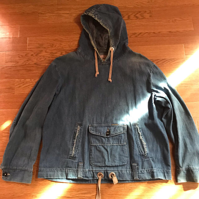 BLUE BLUE - blueblue デニムパーカーの通販 by kazu's shop BLUE BLUE - blueblue デニムパーカーの通販 by kazu's shop