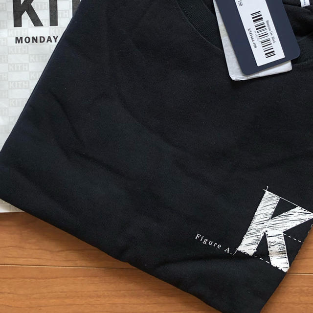 送料込 L 黒 KITH BLUEPRINT monday program 2