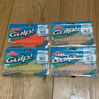 新品 廃盤品 Gulp ガルプ ベビーサーディン 4袋セット ソフトワーム(ルアー用品)
