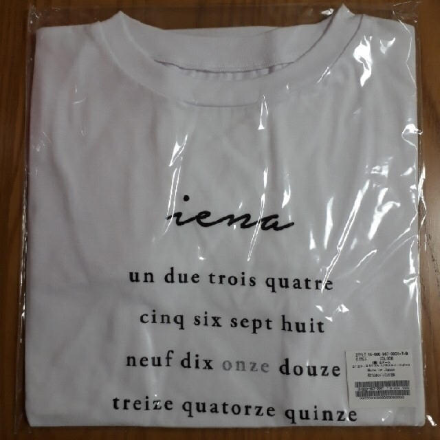 IENA(イエナ)のIENA 11th ノベルティ Tシャツ レディースのトップス(Tシャツ(半袖/袖なし))の商品写真