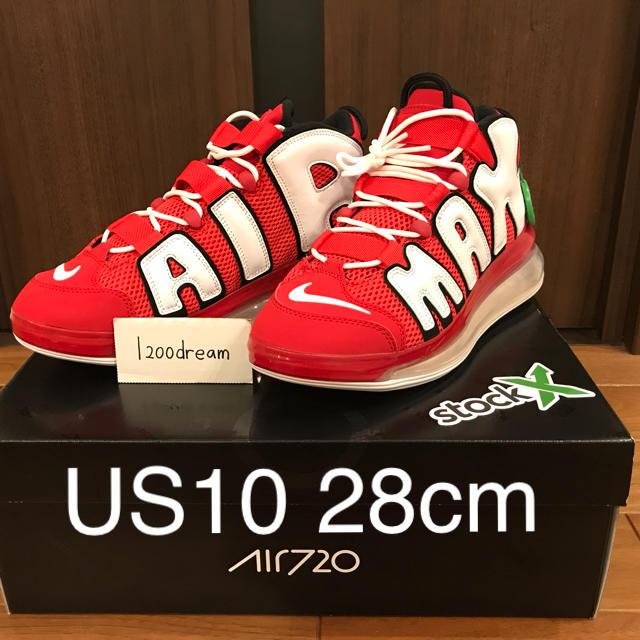 確実正規品 28cm NIKE AIR MORE UPTEMPO 720 QS