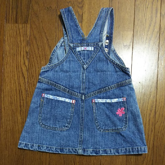 babyGAP(ベビーギャップ)の☆ぷにぷに☆様専用＊baby GAP＊デニムのジャンパースカート キッズ/ベビー/マタニティのキッズ服女の子用(90cm~)(ワンピース)の商品写真