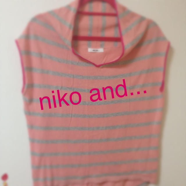 niko and...(ニコアンド)のニコアンド...ストライプカットソー レディースのトップス(カットソー(半袖/袖なし))の商品写真