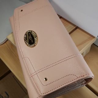 新品未使用、pinky'wolman'sport、長財布、ふた付きタイプ、牛本革