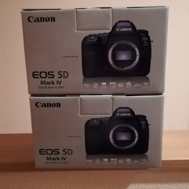 撮像素子新品未使用 canon EOS 5D Mark IV ボディ EOS5DMK4