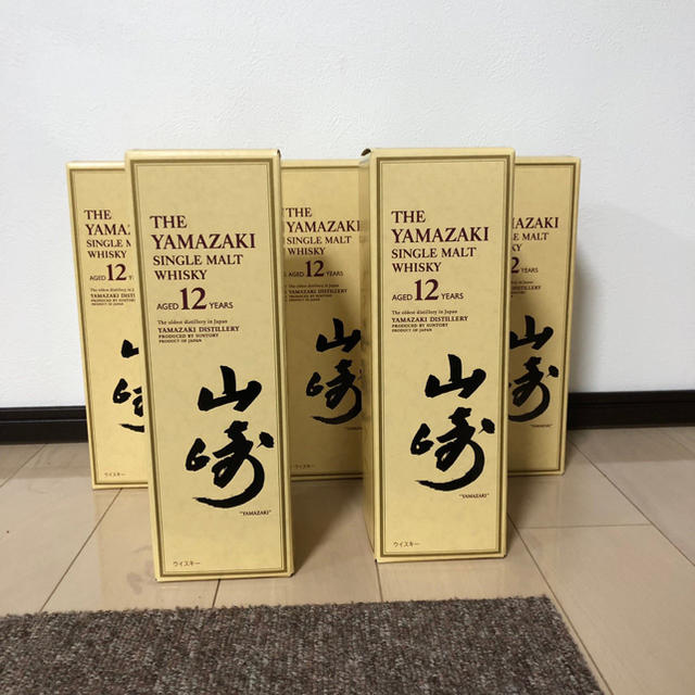 山崎12年 700ml 5本セット 山崎12年 700ml 5本セット