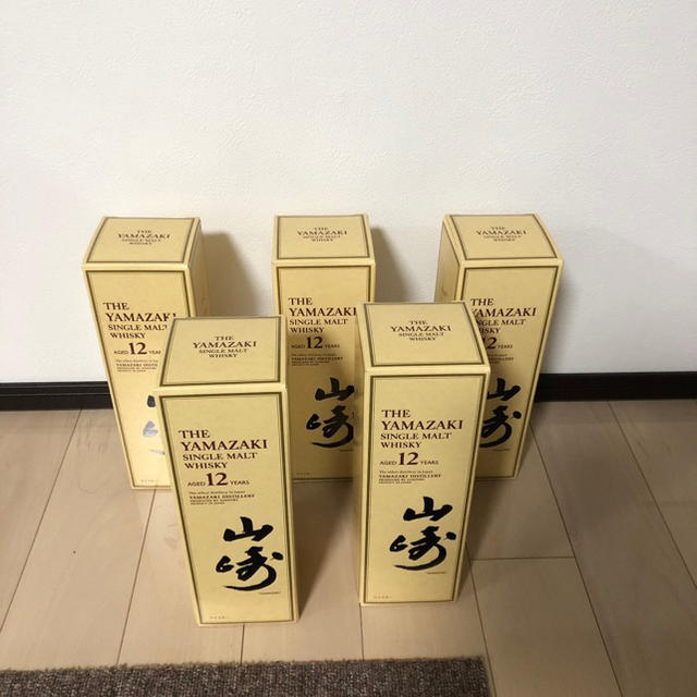 食品/飲料/酒山崎12年 700ml  ５本セット