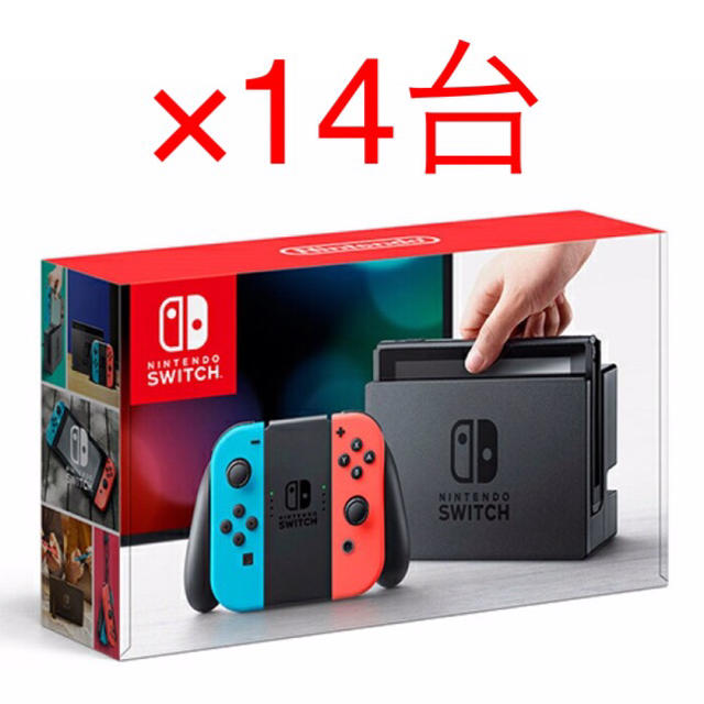 Nintendo Switch(ニンテンドースイッチ)のNintendo Switch ネオン 新品 本体 エンタメ/ホビーのゲームソフト/ゲーム機本体(家庭用ゲーム機本体)の商品写真