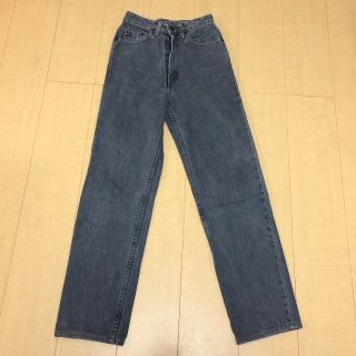 リーバイス(Levi's)のレア90s レディースモデル リーバイスW515 ブラック デニム ジーンズ(デニム/ジーンズ)