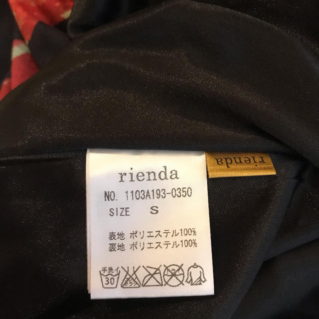 rienda(リエンダ)のお値下げミニワンピース レディースのワンピース(ミニワンピース)の商品写真