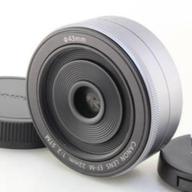 bell様専用 ★ キャノン単焦点レンズ EF-M22mm F2 STM スマホ/家電/カメラのカメラ(レンズ(単焦点))の商品写真