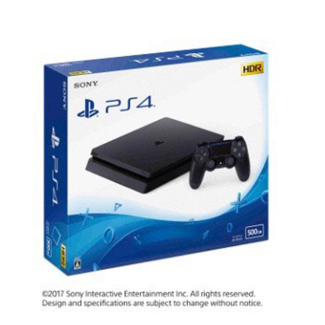 PlayStation4 本体 ジェットブラック 500GB 新品未使用品