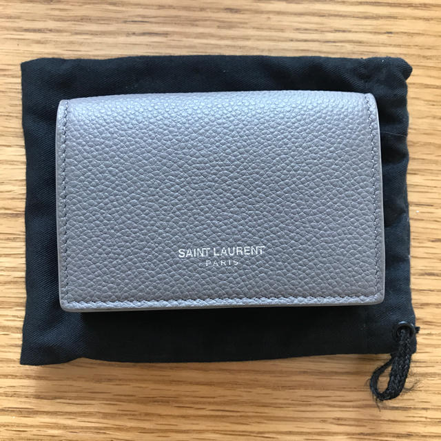 SAINT LAURENT 三つ折り財布