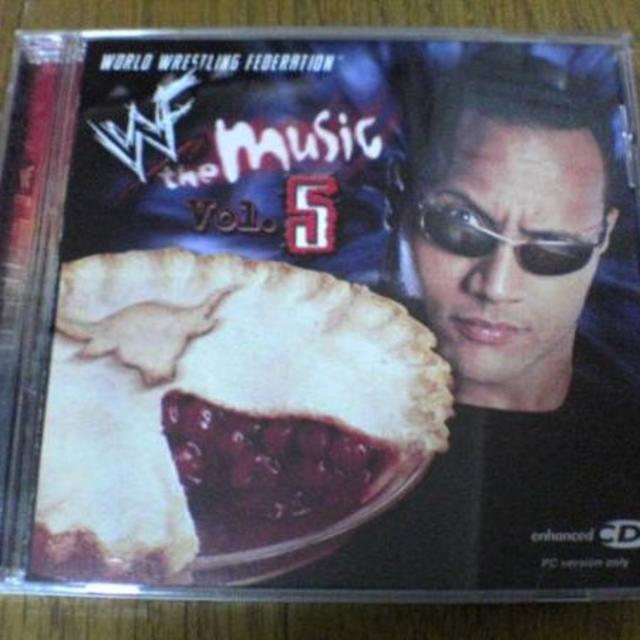 プロレスCD「WWF THE MUSIC Vol.5」★ エンタメ/ホビーのCD(その他)の商品写真