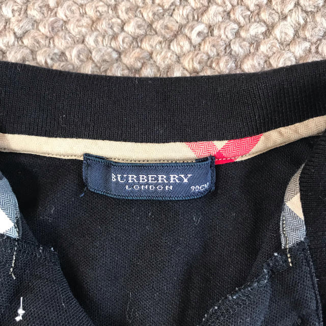 BURBERRY(バーバリー)のバーバリー ポロシャツ 90 キッズ/ベビー/マタニティのキッズ服男の子用(90cm~)(Tシャツ/カットソー)の商品写真
