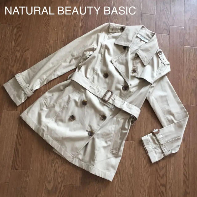 NATURAL BEAUTY BASIC(ナチュラルビューティーベーシック)のNBB トレンチコート レディースのジャケット/アウター(トレンチコート)の商品写真