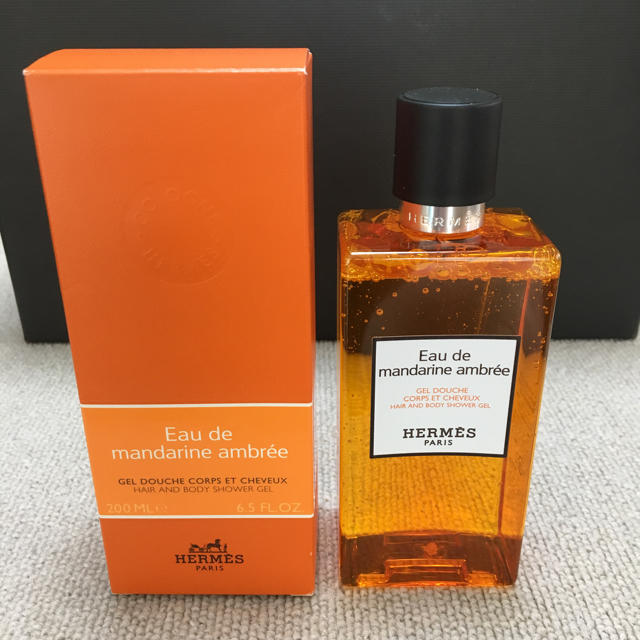 エルメス hermes オードゥマンダリンアンブレ ヘア&ボディーシャワージェル HERMES - エルメス オードゥ マンダリン アンブレ ヘア&ボディー