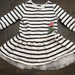 プチバトー(PETIT BATEAU)の期間限定値下げ プチバトー ジブリコラボ 長袖ワンピース 6m67cm(ワンピース)