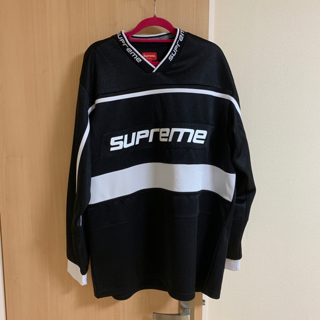 Supreme Warm Up Hockey Jersey 黒XL