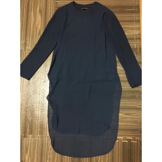 ザラ(ZARA)のZARAシースルーワンピース(ひざ丈ワンピース)