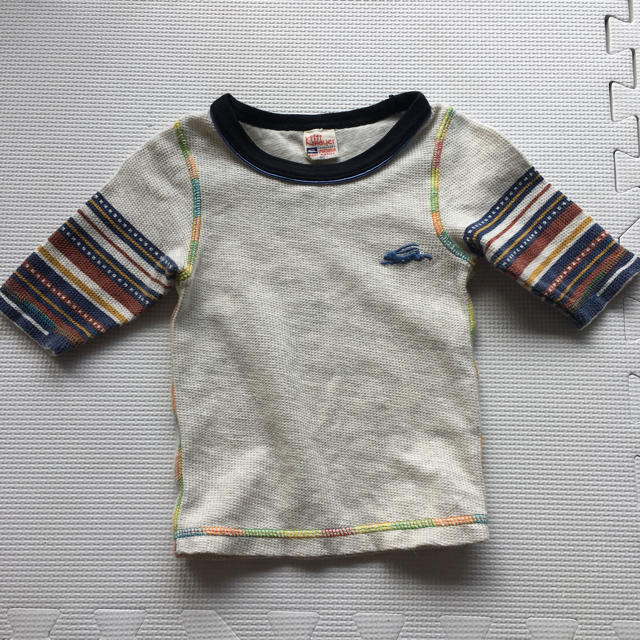 KRIFF MAYER(クリフメイヤー)のKRIFF MAYER 5分袖カットソー キッズ/ベビー/マタニティのキッズ服男の子用(90cm~)(Tシャツ/カットソー)の商品写真