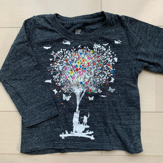 グラニフ(Design Tshirts Store graniph)の【お値下げ】graniph ロンT 90cm (Tシャツ/カットソー)