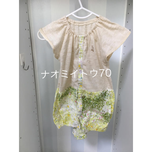 FICELLE(フィセル)のロンパース70 キッズ/ベビー/マタニティのベビー服(~85cm)(ロンパース)の商品写真