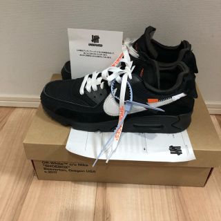 オフホワイト(OFF-WHITE)のthe ten nike off-white air max 90 black(スニーカー)