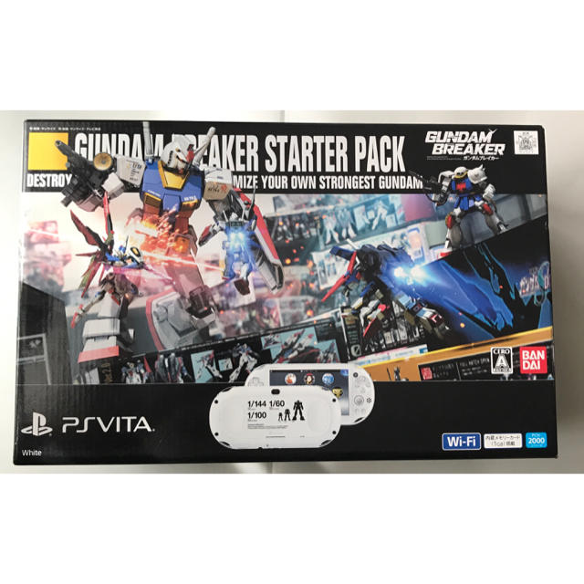 PlayStation Vita(プレイステーションヴィータ)のGUNDAM BREAKER STARTER PACK PSVITA新品未開封品 エンタメ/ホビーのゲームソフト/ゲーム機本体(家庭用ゲーム機本体)の商品写真