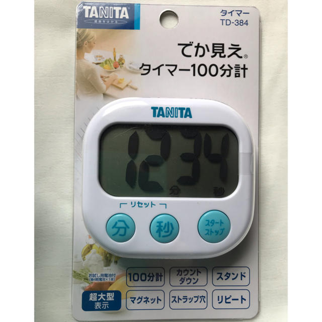 TANITA(タニタ)の【新品】タニタ デジタルでか見えタイマー インテリア/住まい/日用品のキッチン/食器(その他)の商品写真