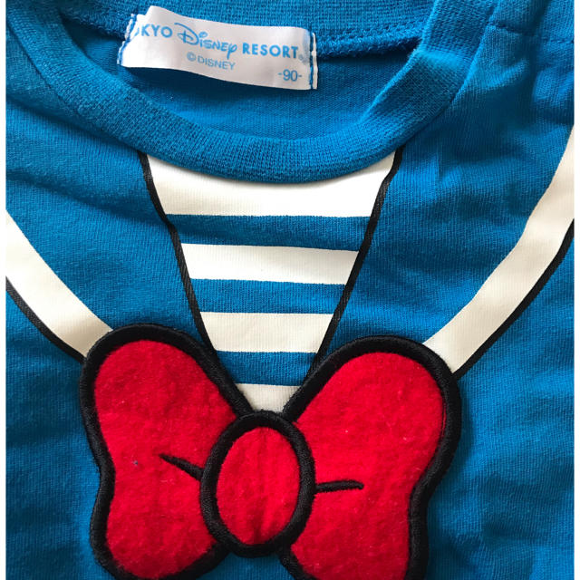 Disney(ディズニー)のドナルド なりきりTシャツ TDR限定 キッズ/ベビー/マタニティのベビー服(~85cm)(Ｔシャツ)の商品写真